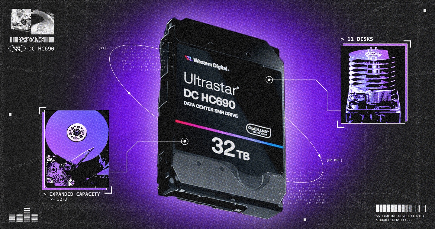Western Digital Increases HDD Capacity Without Increasing Size 